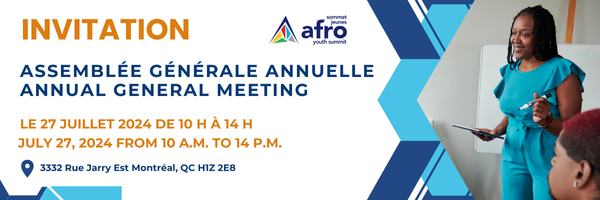 Assemblée Générale Annuelle du Sommet Jeunes Afro