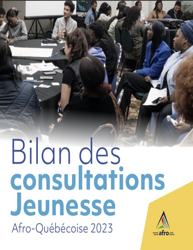 Bilan des consultations jeunesse Afro_Québecoise 2023