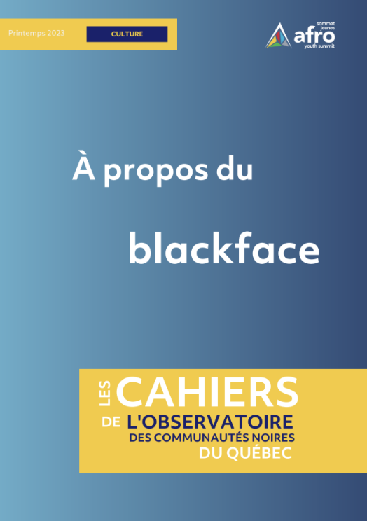 À propos du blackface